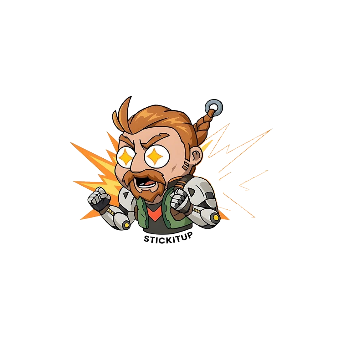 FLAME PUNCHER Sticker